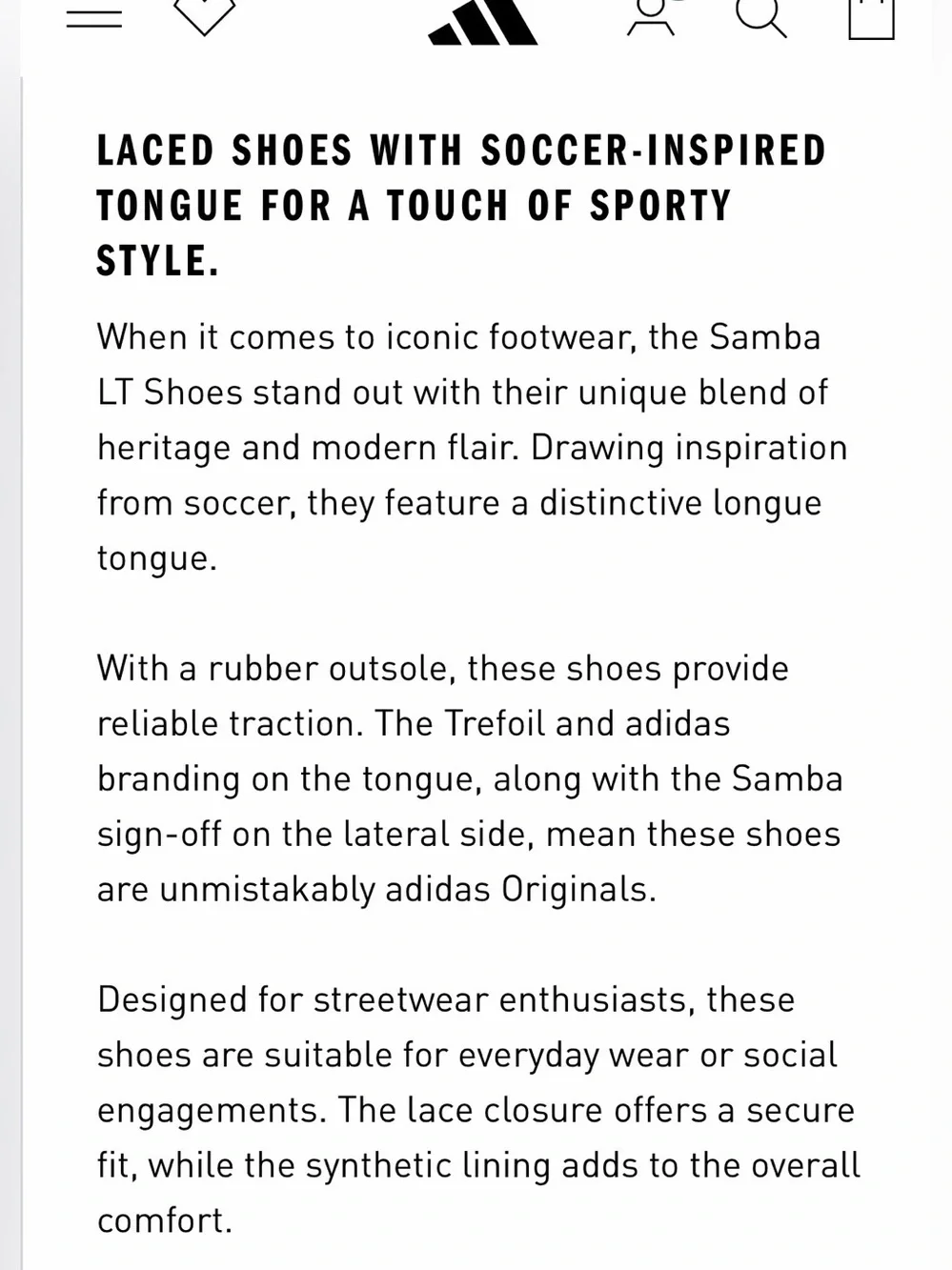 Adidas Samba LT sneakers 😍